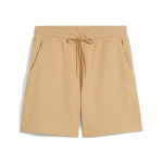 PUMA laisvalaikio &scaron;ortai moterims PUMA HER High-Waist Shorts 5 Warm Beige - 68506263, smėlio spalvos