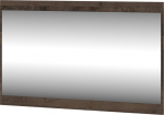 Sieninis veidrodis Meblocross Maximus MXS-13 rudas modernus stiklas