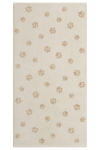 Vonia rank&scaron;luostis Caw&ouml; We Love Dogs Paws 80x150 cm medvilnė smėlio smėlinė