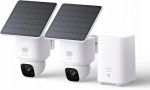 Eufy Cam Solo E30 rinkinys: 2 kameros, saulės panelis, Homebase S380