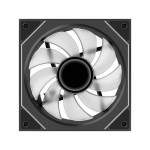 Vaizdo plok&scaron;tės au&scaron;intuvas Xilence Korpusinis ventiliatorius XPF120U.ARGB XF076, 120mm, 500-1800 RPM, 7-13.2 V, Hidraulinis guolis, Juodas