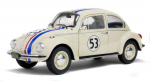 Diecast Modelis Solido S1800505 Volkswagen Beetle 1303 Racer 53 Beige 1973 1/18