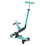 Paspirtukas Globber Go Up Deluxe Lights 360&deg;, turkio spalvos