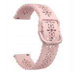 &bdquo;BestAccessories" silikoninė apyrankė laikrodžiui 20mm, rožinė