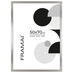 Sidabrinė nuotraukų rėmelis 50x70 cm Framai&reg;