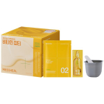 Mediheal Derma Modeling Pack Vitamin Brightening 2 Step rozjaśniająca maska algowa do twarzy + ampułka