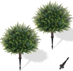 Dirbtiniai kedro augalai dekorui UV atsparūs 58 cm 2 vnt