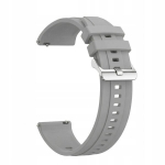 &bdquo;BestAccessories" silikoninis laikrodžio dirželis 18 mm H. Watch GT6 / GT5 / GT4 41mm, pilkas