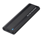 I&scaron;orinio kietojo disko dėklas I&scaron;orinis M.2 SSD korpusas, 10 Gb/s, be įrankių, NVME (su CC)