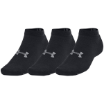 Under Armour Essential Low kojinės, 3 poros, juodos, 1382958 001, S