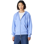 Moteri&scaron;kas džemperis Champion Full Zip Hoodie Sweatshirt, mėlynos spalvos, 117787 BS186