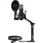 Rode Microphones NT1 Signature +XLR-cable+Desktop Studio Arm , microphone - black, Bundle