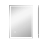 Vonios veidrodis su LED, IP44, jutiklis, 60x80 cm, 1 vnt