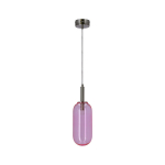 Candellux pakabinamas &scaron;viestuvas Fiuggi 50133212, rožinės/chromo spalvos