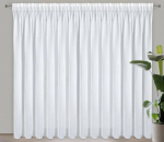 Eurofirany dieninė užuolaida FWB-01, 400x250 cm, balta