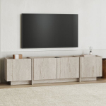TV staliukas Lowen, travertino spalvos