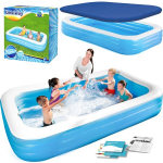 Pripučiamas baseinas 305 x 183 x 56 cm 2 viename Bestway 54009