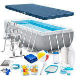 Karkasinis sodo baseinas 400 x 200 x 122 cm 18 viename Intex 26790