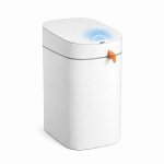 Automatinė &scaron;iuk&scaron;liadėžė, bekontaktė, balta, 10 l, 30 vnt.