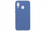 Evelatus Soft Touch Silicone Case, skirtas Samsung Galaxy A40, tamsiai mėlynas