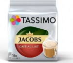 Jacobs CAFF&Eacute; AU LAIT Tassimo kapsulės, 16 kaps.