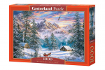 Dėlionė Castorland Puzzle Mountain Christmas, 1000 d. Dėlionė Castorland Puzzle MOUNTAIN CHRISTMAS, 1000 d.