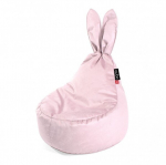 Vaiki&scaron;kas sėdmai&scaron;is Qubo&trade; Baby Rabbit Petale Velvet Fit, &scaron;viesiai rožinis