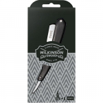 Rinkinys Wilkinson: skustuvas Sword Cut Throat + skutimosi galvutės, 5 vnt.