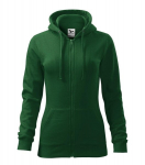 Trendy Zipper megztinis moterims