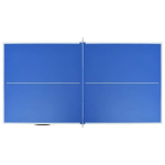 Stalo teniso stalas su tinklu 152x76x66cm, mėlyna