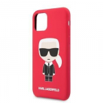 Karl Lagerfeld Apple iPhone 11 Pro dėklas, raudonas