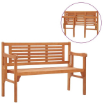 vidaXL Sulankstomas sodo suoliukas, 120cm, eukalipto medienos masyvas