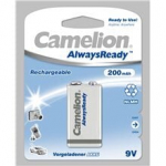 Camelion elementas Always Ready Rechargeable Batteries Ni-MH, 9 V, 200 mAh, 1 vnt.