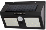 Lauko pakabinamas &scaron;viestuvas su saulės baterija ir judesio jutikliu, 2x20 LED