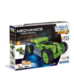 Konstruktorius Clementoni Mechanics Laboratory Jeep Hotrod Pull Back, 17373