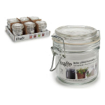 Stiklinis indas Vivalto Hermeti&scaron;kas Skaidrus (180 ml) (8,5 x 8,5 x 11,5 cm)