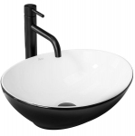 Praustuvas REA Sofia, White/Black