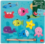 Medinė Magnetinė Žvėjyba Fishing Fun, Goula 53131
