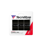 Teniso rakečių apvijos Tecnifibre CONTACT PRO, 3 vnt, Juoda