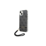 Guess iPhone 14 Plus 6,7 GUOHCP14MH4STK black HC PC/TPU Print 4G Cord