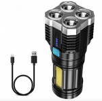 4 branuduolių LED žibintuvėlis QuadBeam COB Pro