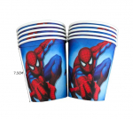 Vienkartiniai puodeliai Žmogus voras Spiderman, 10 vnt.