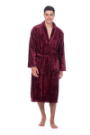 Chalatas vyrams Elite Bamboo, raudonas