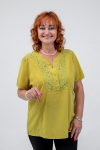 Palaidinė moterims Libelulla, geltona, 48