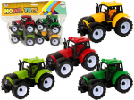 Žaislinių traktorių rinkinys Lean Toys, 4vnt.