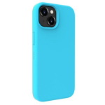 Evelatus silikoninis dėklas Apple iPhone 15 Premium Magsafe Soft Touch Cyan Mėlyna