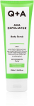 Kūno &scaron;veitiklis su AHA rūg&scaron;timi Q+A AHA Exfoliator Body Scrub, 250 ml
