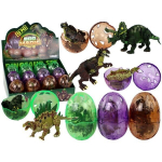 Figūrėlių rinkinys Dinozauro kiau&scaron;iniai LeanToys, 12 vnt.