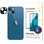 Grūdintas stiklas iPhone 15 kamerai, juodas