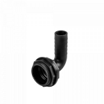 Jungtis alkūnė Bradas PIN LUG PP su veržle ir tarpikliu, 2" i&scaron;or.sr. - 1 1/4" žarnai